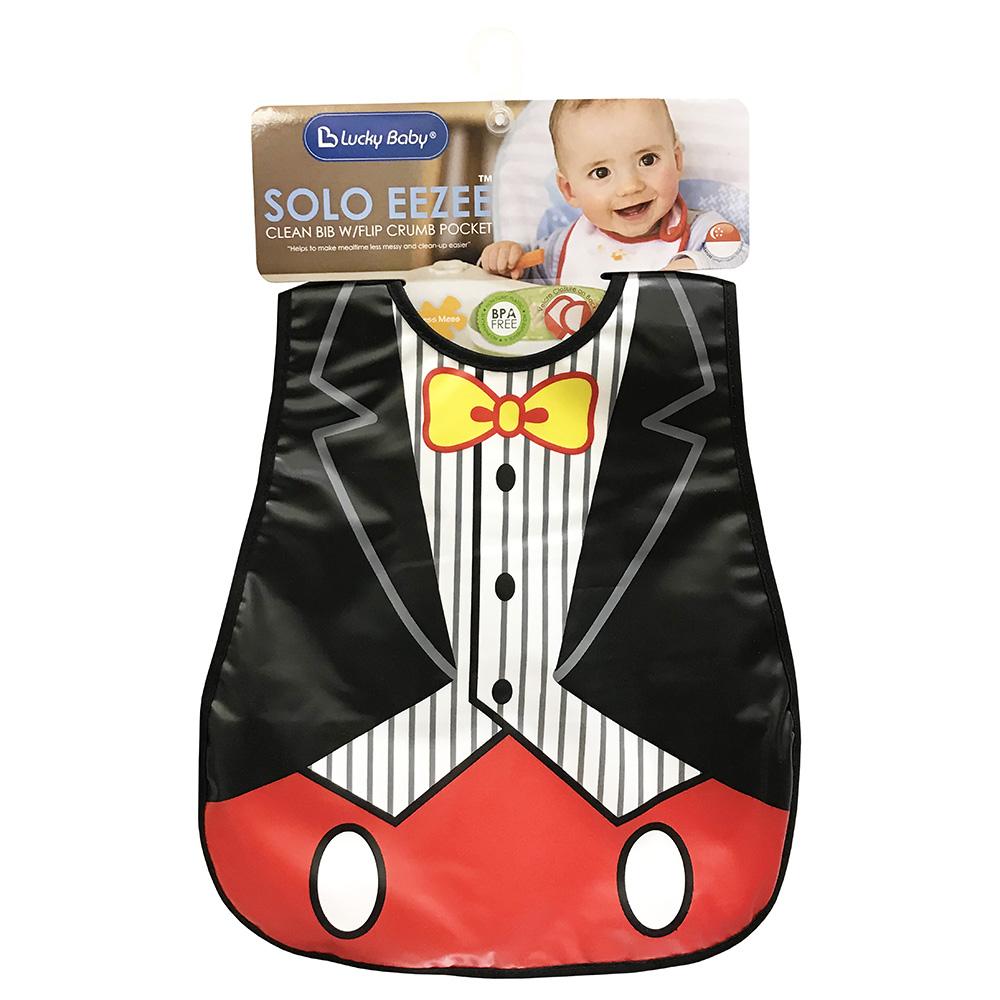 Yếm nhựa có túi Eezee Clean Bib W/Flip Crumb Pocket Lucky Baby