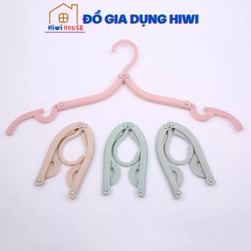 Móc Treo Quần Áo Gấp Gọn Thông Minh làm bằng nhựa cao cấp, thích hợp đi cắm trại du lịch, phượt, dã ngoại, câu cá