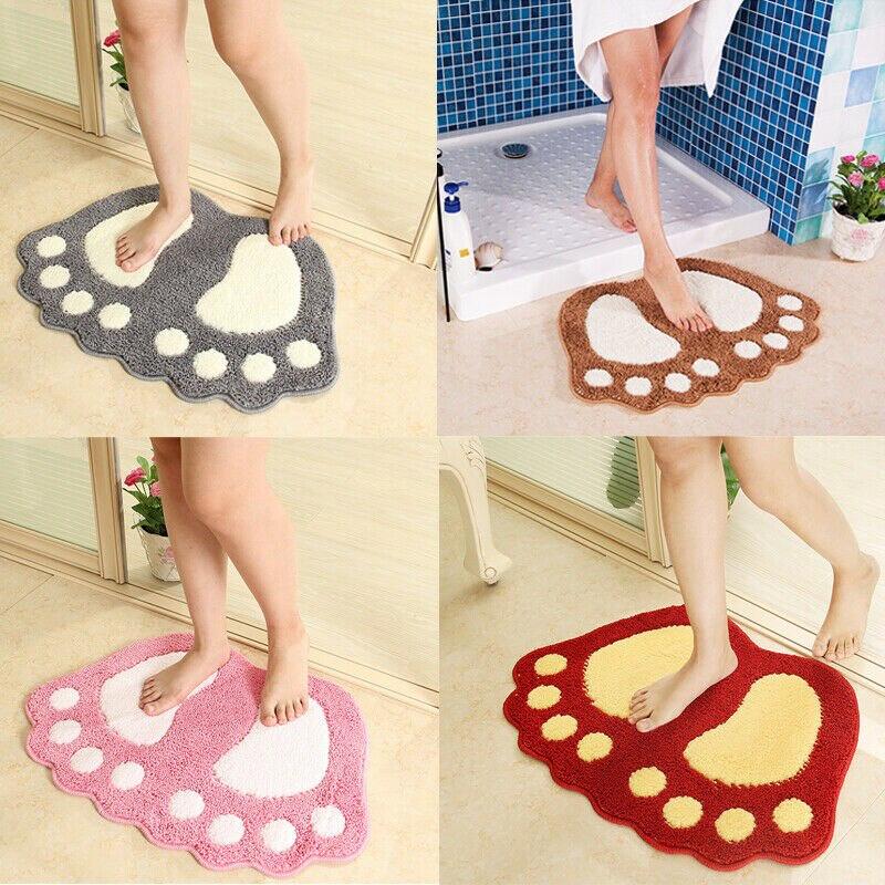 1PC Colorful Non-slip Absorbent Soft Mat Rug Memory Foam Bath Bathroom Bedroom Floor Shower Kitchen Carpet Drop Shipping