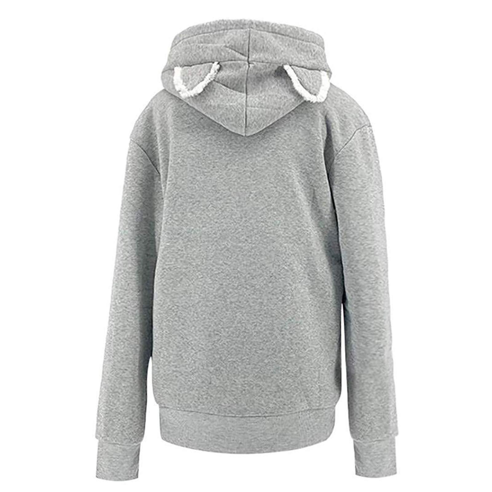 Pet Hoodies Sweatshirt Clothing Pocket Carrier for Puppy Outdoor Sports Travel Supplies