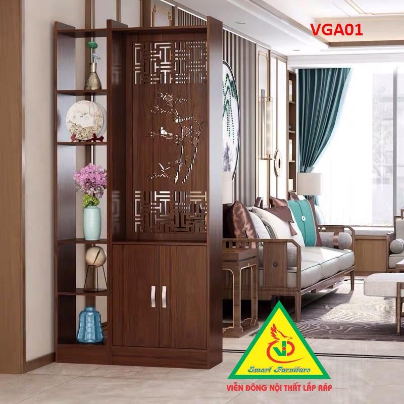 KỆ VÁCH NGĂN PHÒNG KHÁCH , NHÀ BẾP VGA01