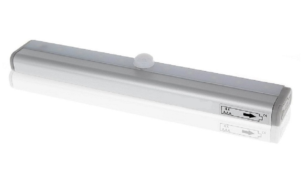 Đèn 10 led thông minh gắn tủ, tường, cầu thang cảm biến chuyển động cao cấp (Tặng kèm pin)