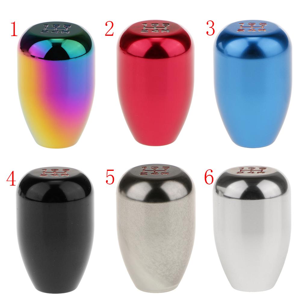 5 Speed Universal Car Gear Knob Manual Transmission Shifter Black