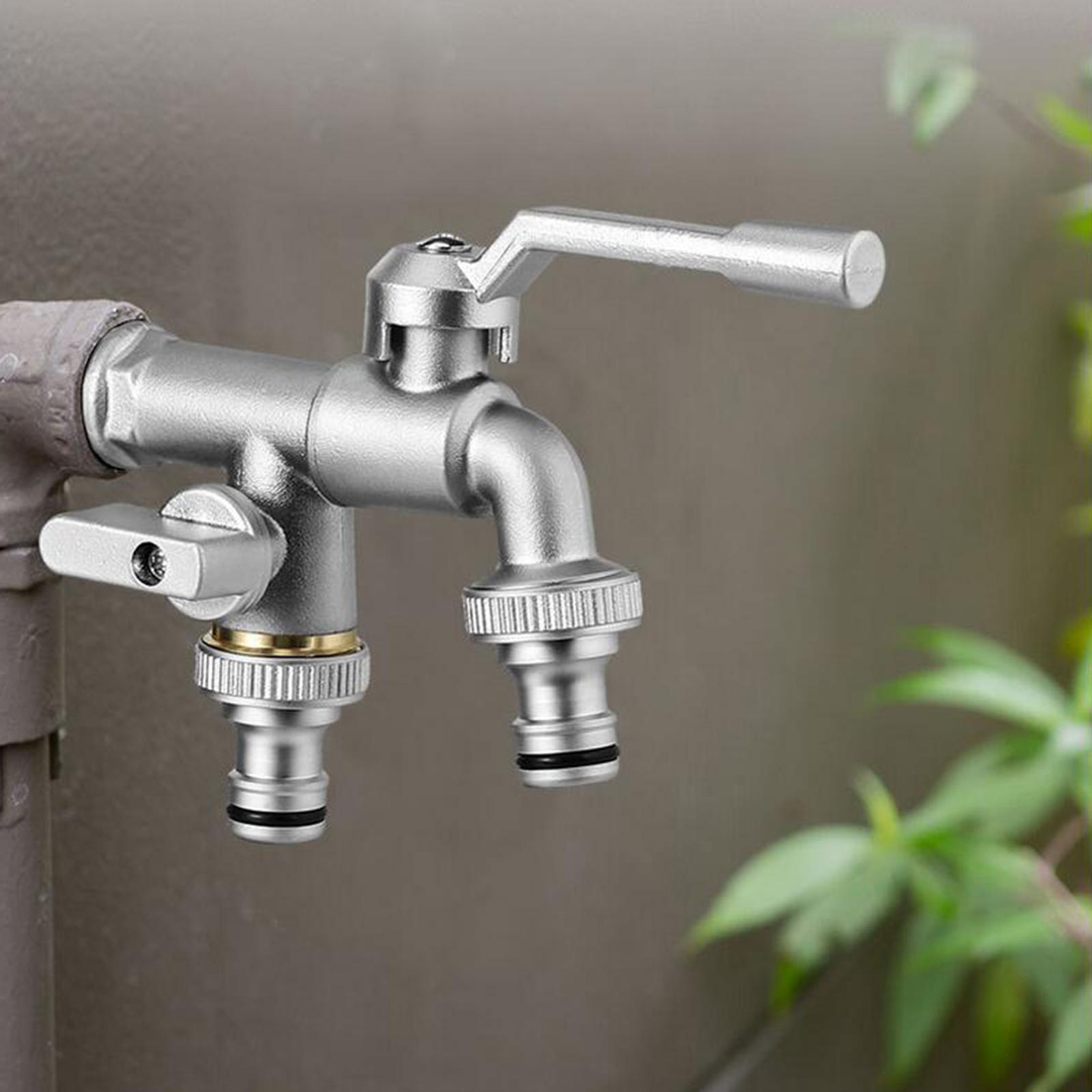 Outdoor Garden Faucet Anti Frost Irrigation Hose Bibb for Lawn Watering Home