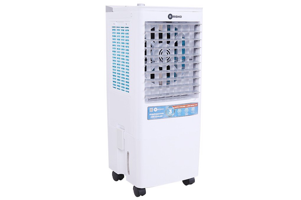 Quạt làm lạnh Không Khí Mishio MK266 80W 30L 34x33x78cm - Hàng chính hãng