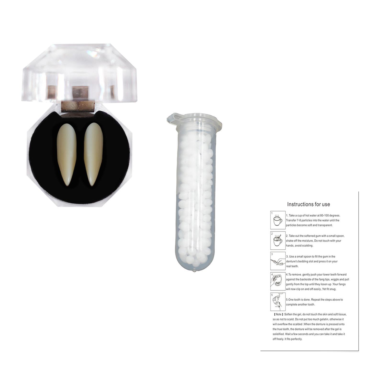 Halloween Fangs Fake Decorations for Horror Themed Parties Fancy Dress