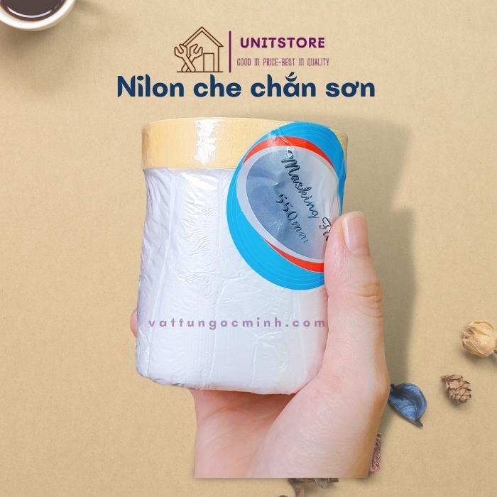 Băng keo nilon che chắn khi phun sơn chống bụi chuyên dùng cho ô tô nội thất