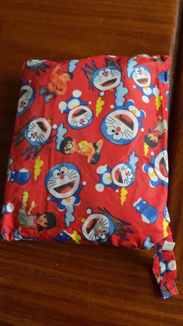 Áo Mưa Vải Dù Dây Kéo Trẻ Em Size S Cao 90-120Cm