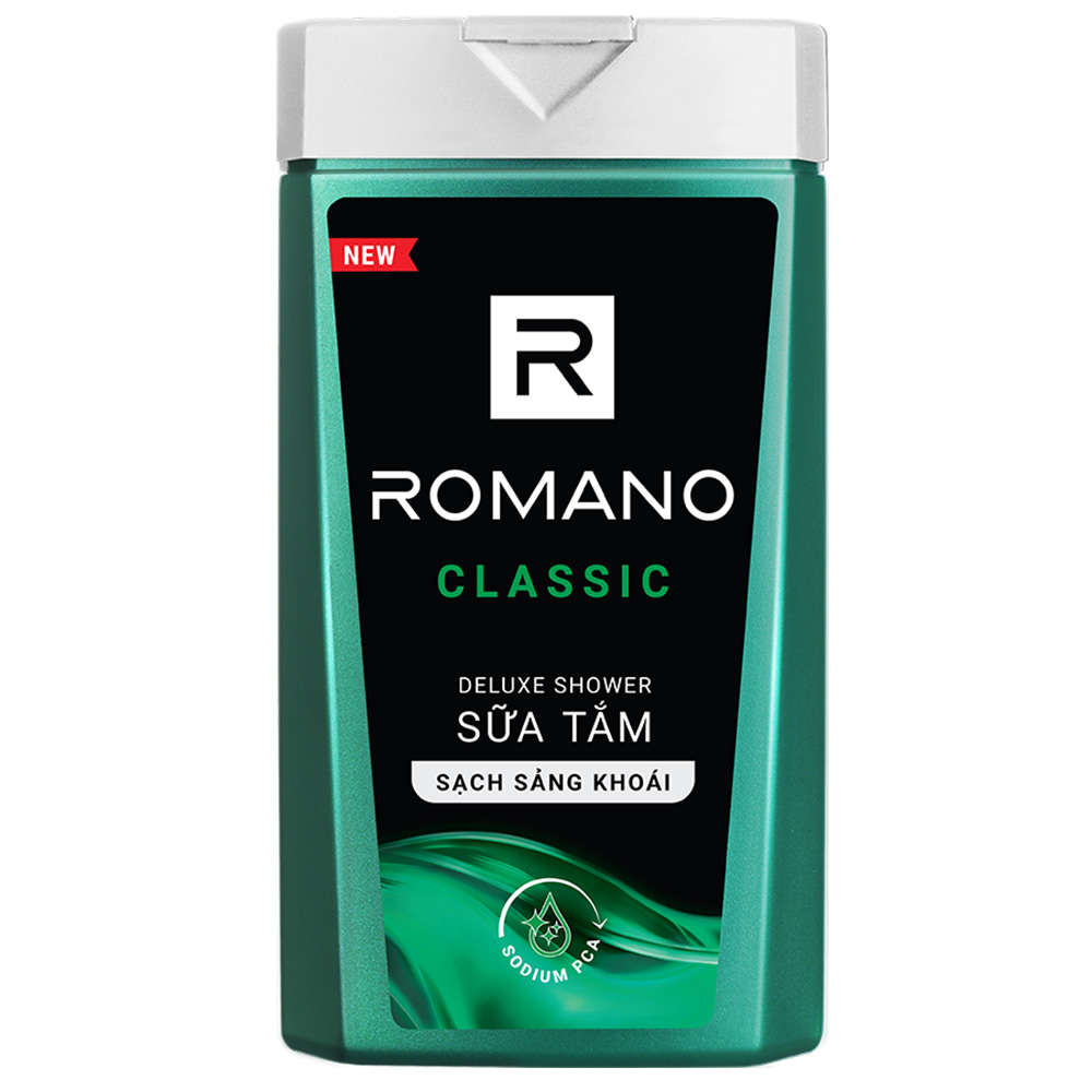 Sữa Tắm Sạch Khuẩn Romano Classic 180g