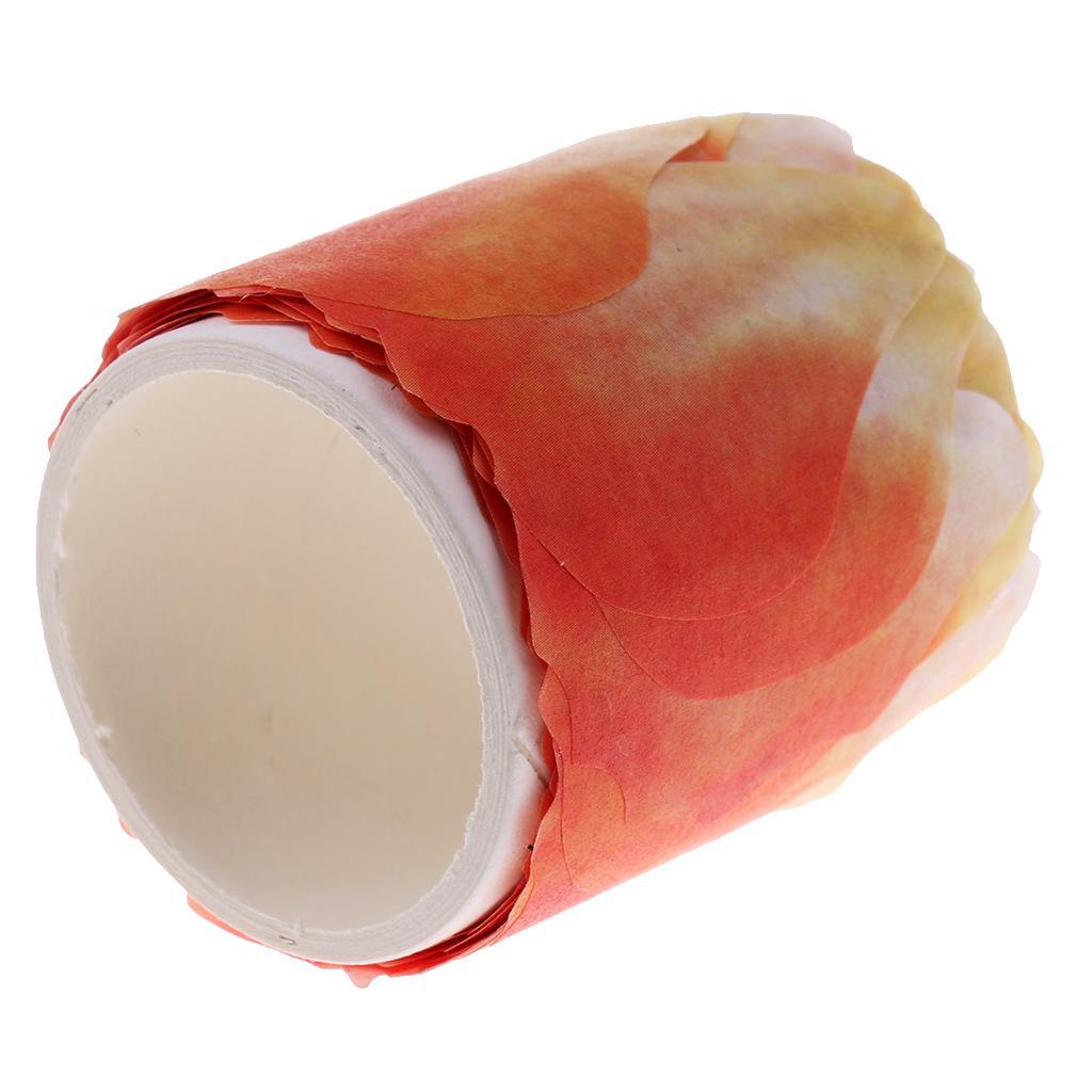 Watercolor Sakura Petal Washi Tape DIY Decorative Scrapbooking Sticker Masking Adhesive Tape Hand Account Sticker Stationery Tape