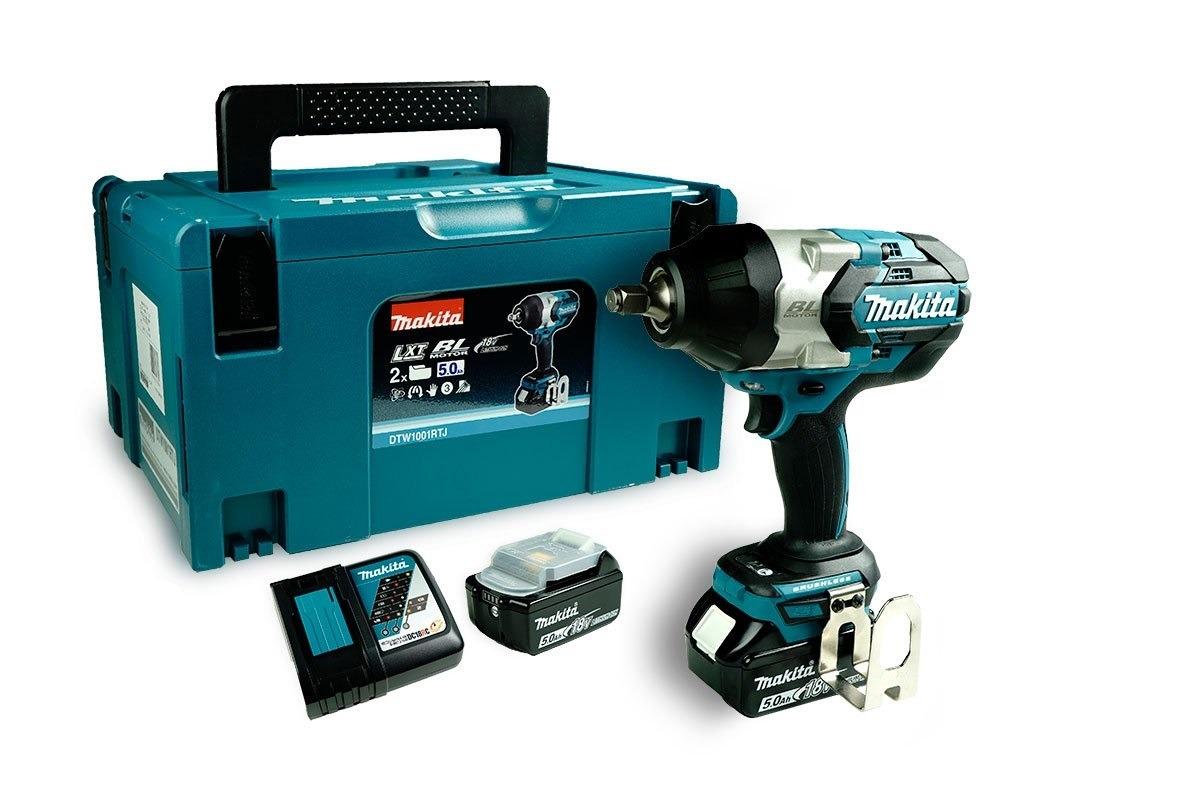 MÁY SIẾT BULONG DÙNG PIN 18V MAKITA DTW1001RTJ - HÀNG CHÍNH HÃNG