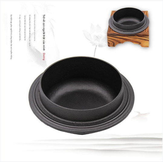 Tô Thố Gang Giữ Nhiệt Phong Cách Hàn Quốc Bibimbap