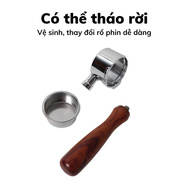 Rổ phin inox 58mm tay pha cà phê espresso tạo crema dày sánh và mịn cafe pha máy lỗ nhỏ đủ size đủ loại bảo hành 1 đổi 1