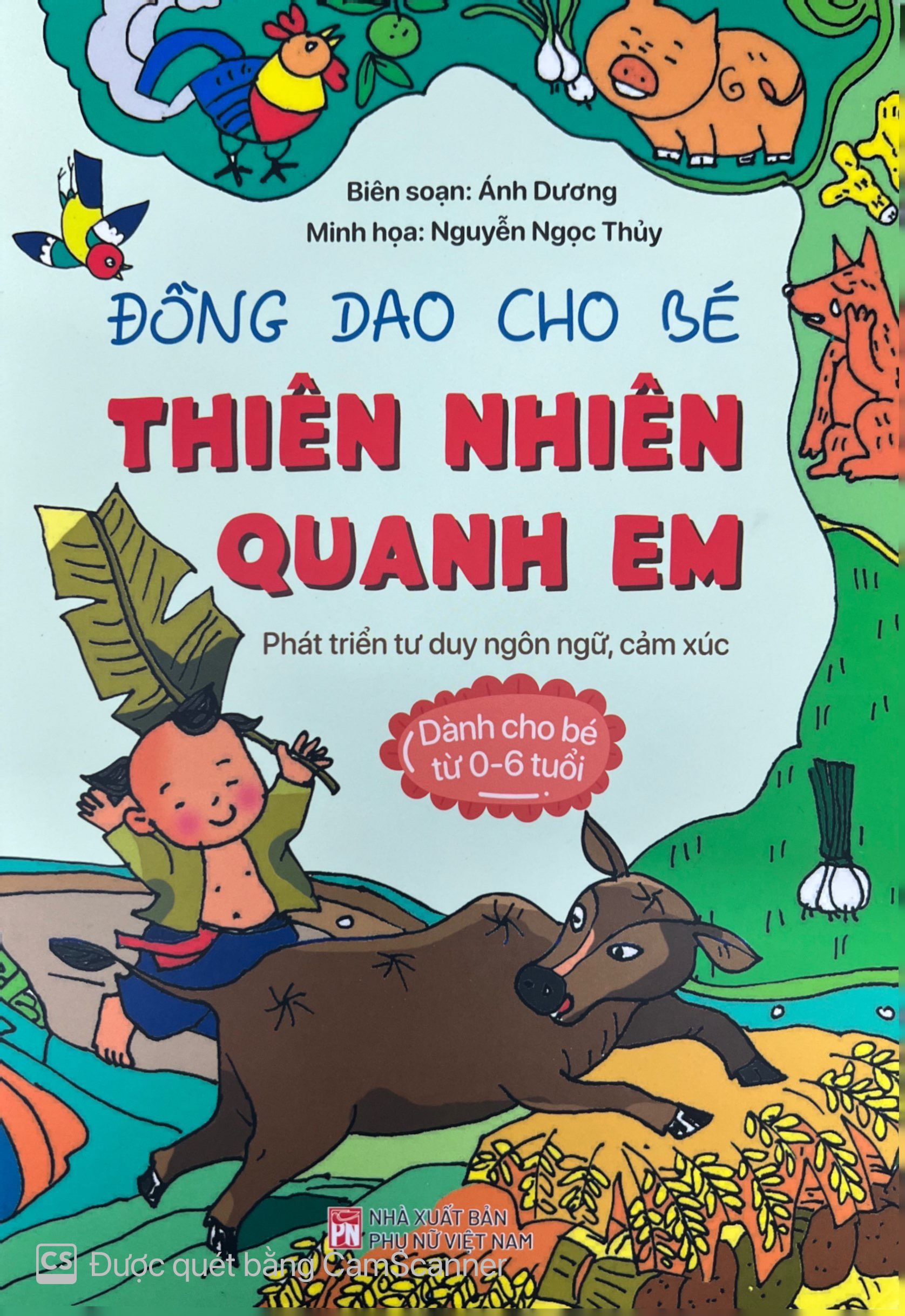 Sách - Đồng Dao Cho Bé: Thiên Nhiên Quanh Em