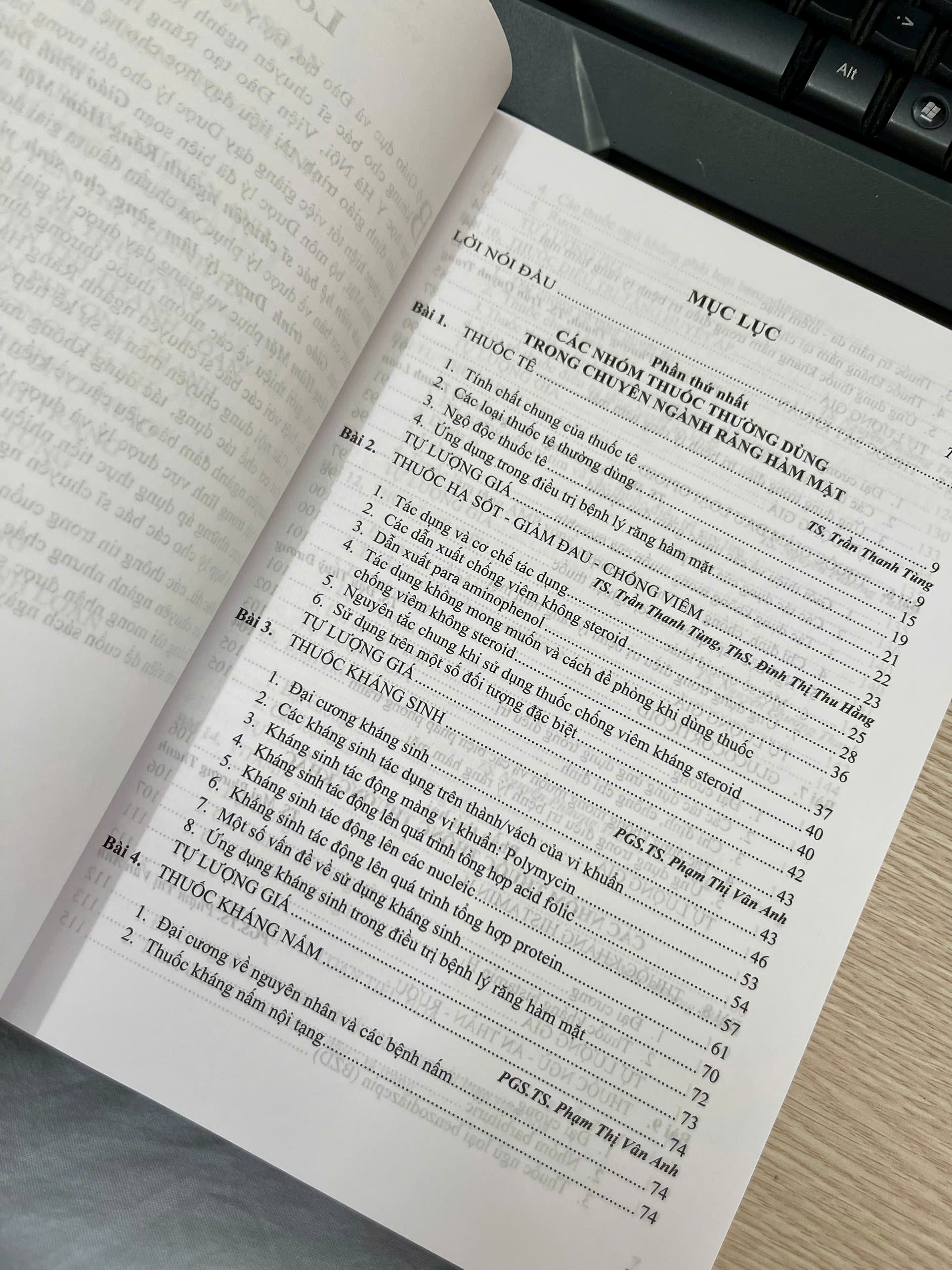 Giáo trình Dược lý lâm sàng cho sinh viện hệ bác sĩ chuyên ngành Răng Hàm Mặt - ảnh 5