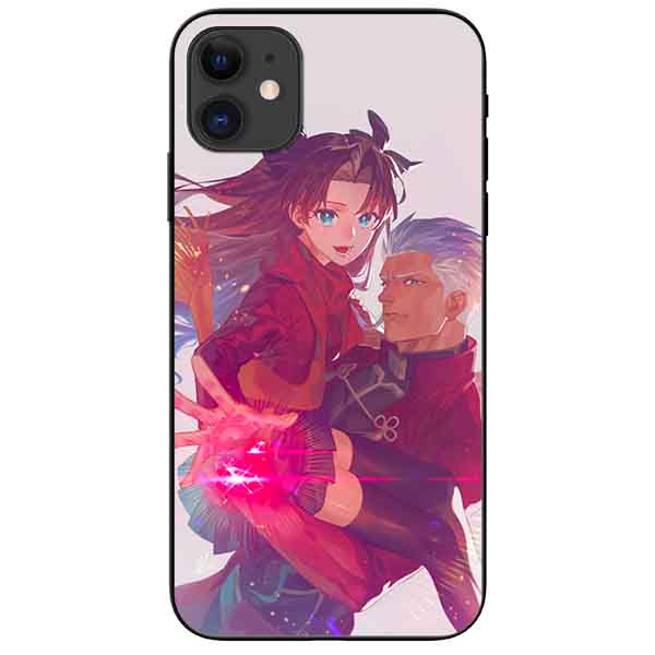 Ốp lưng in cho Iphone 11 Mẫu Cặp Đôi Hạnh Phúc