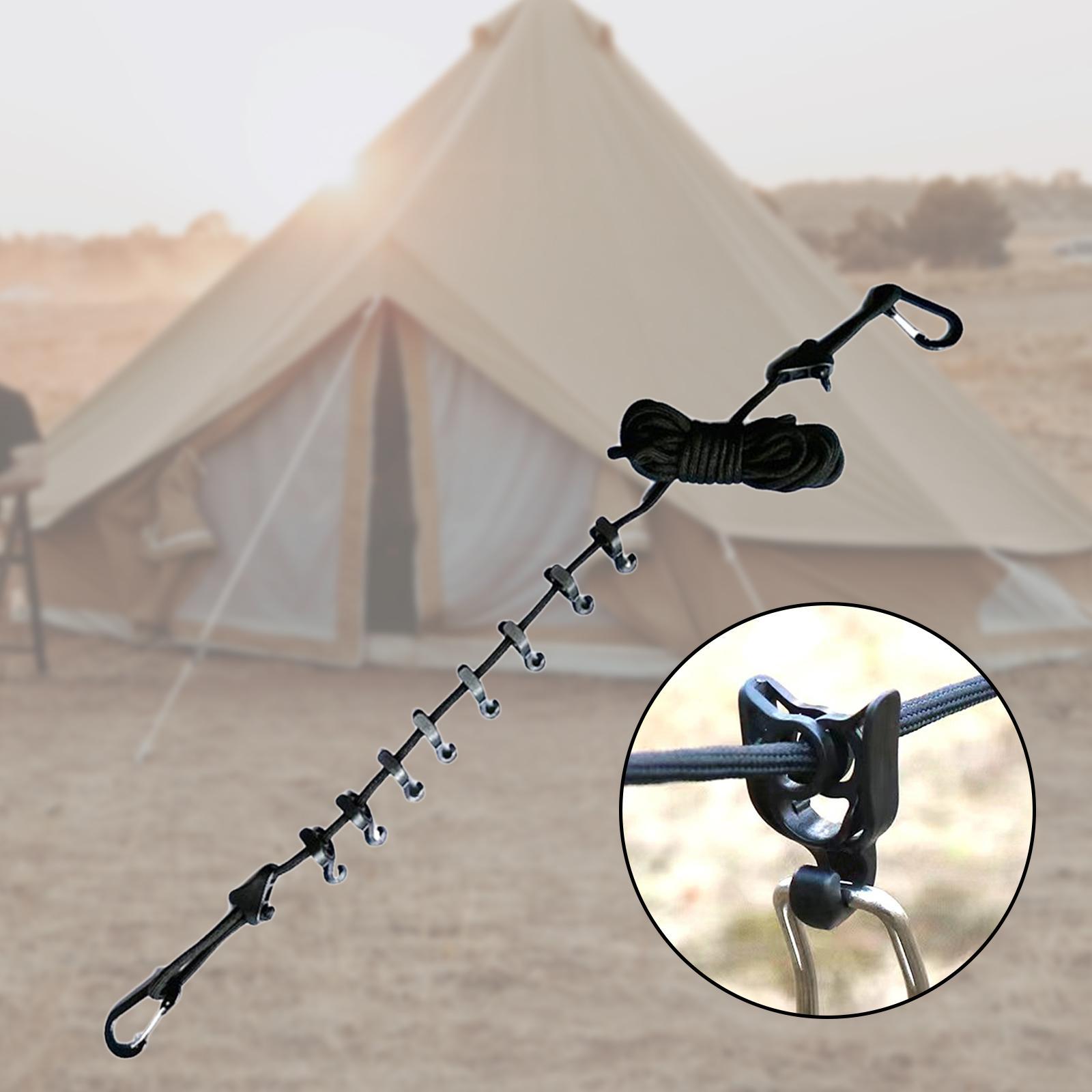 Camping Storage Lanyard Strap Canopy Hanger for Backpacking Accessories