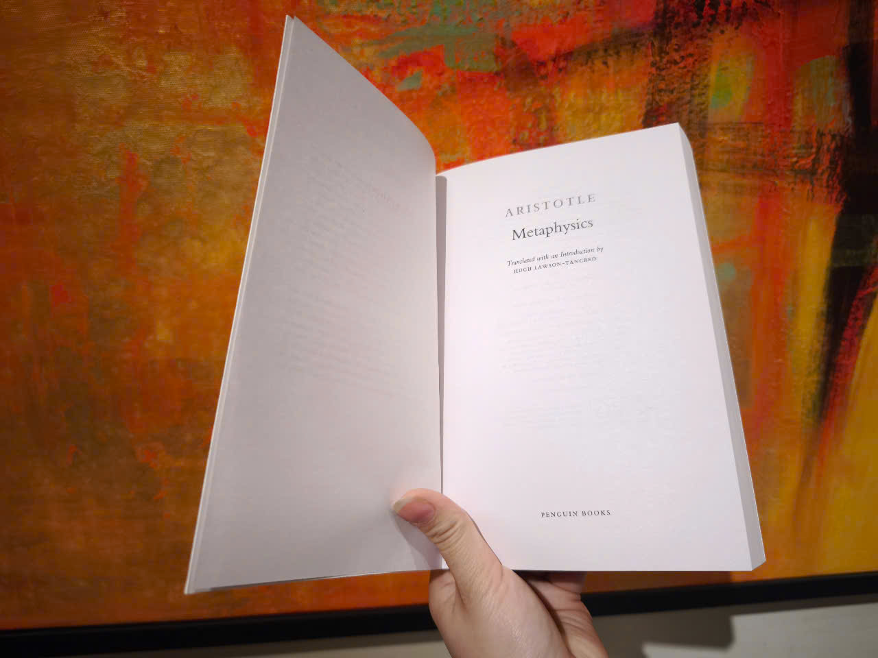 Sách - The Metaphysics (Penguin Classics) by Aristotle-Western Philosophy/Sách Triết học tiếng Anh