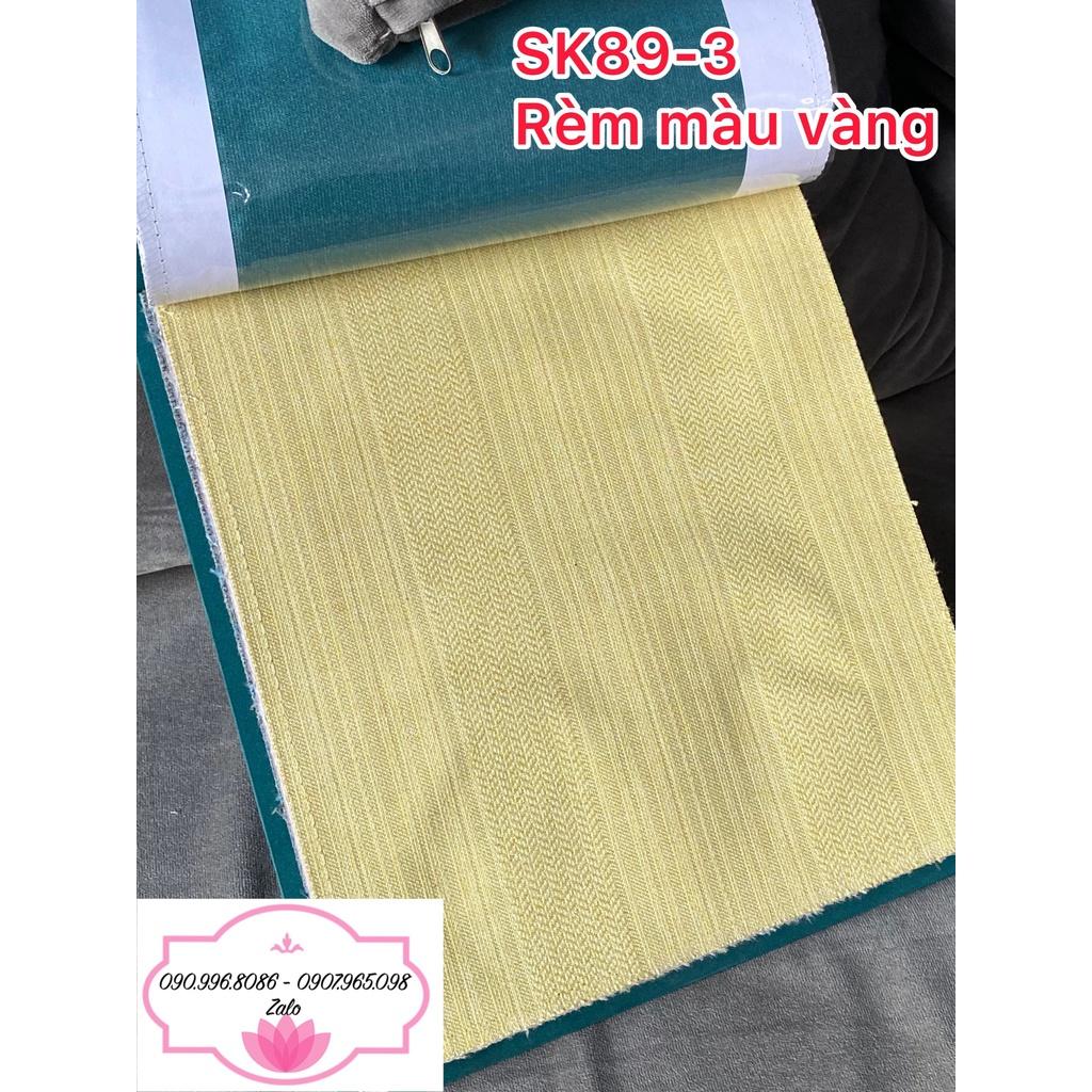 Rèm cửa đi cửa sổ sẵn khoen cắt chiều cao miễn phí