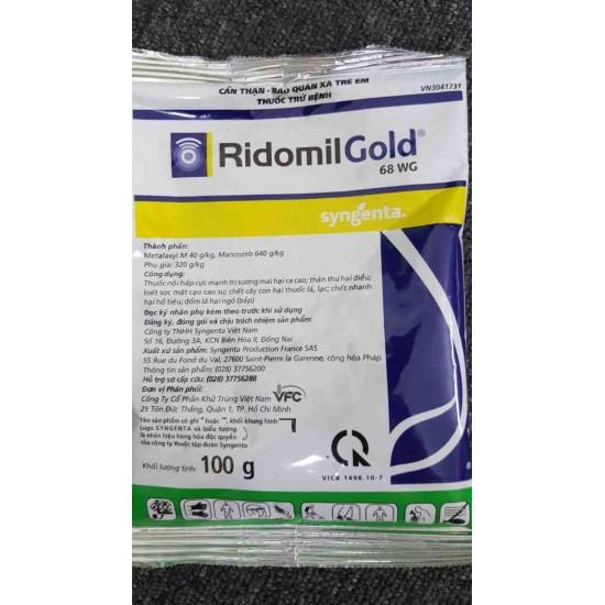 Chế Phẩm RIDOMIL 100g Trừ Nấm &amp; Sương Mai Trên Cây Trồng