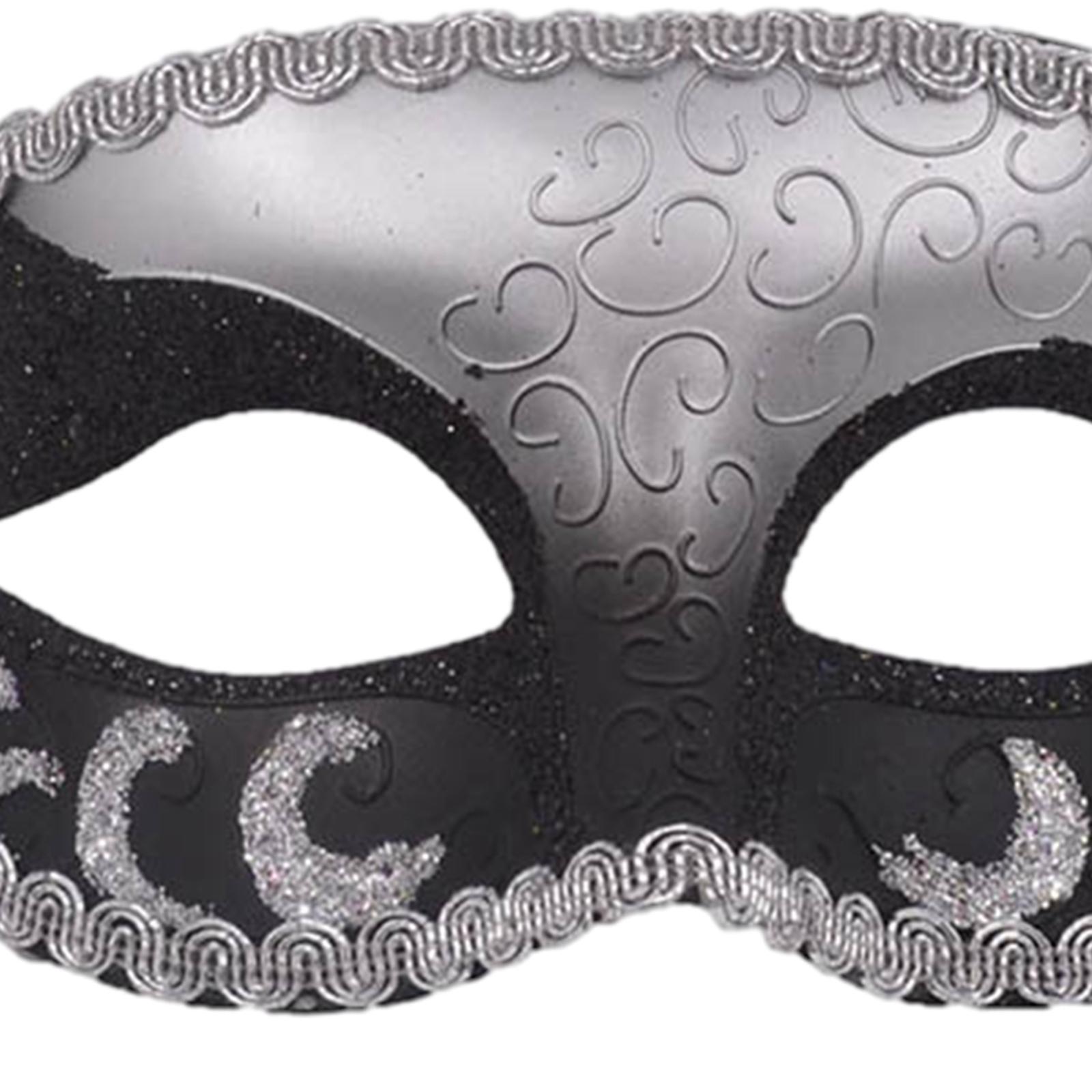2x Fox Half Face Mask Costume Cosplay Masquerade Ball Mask for Party