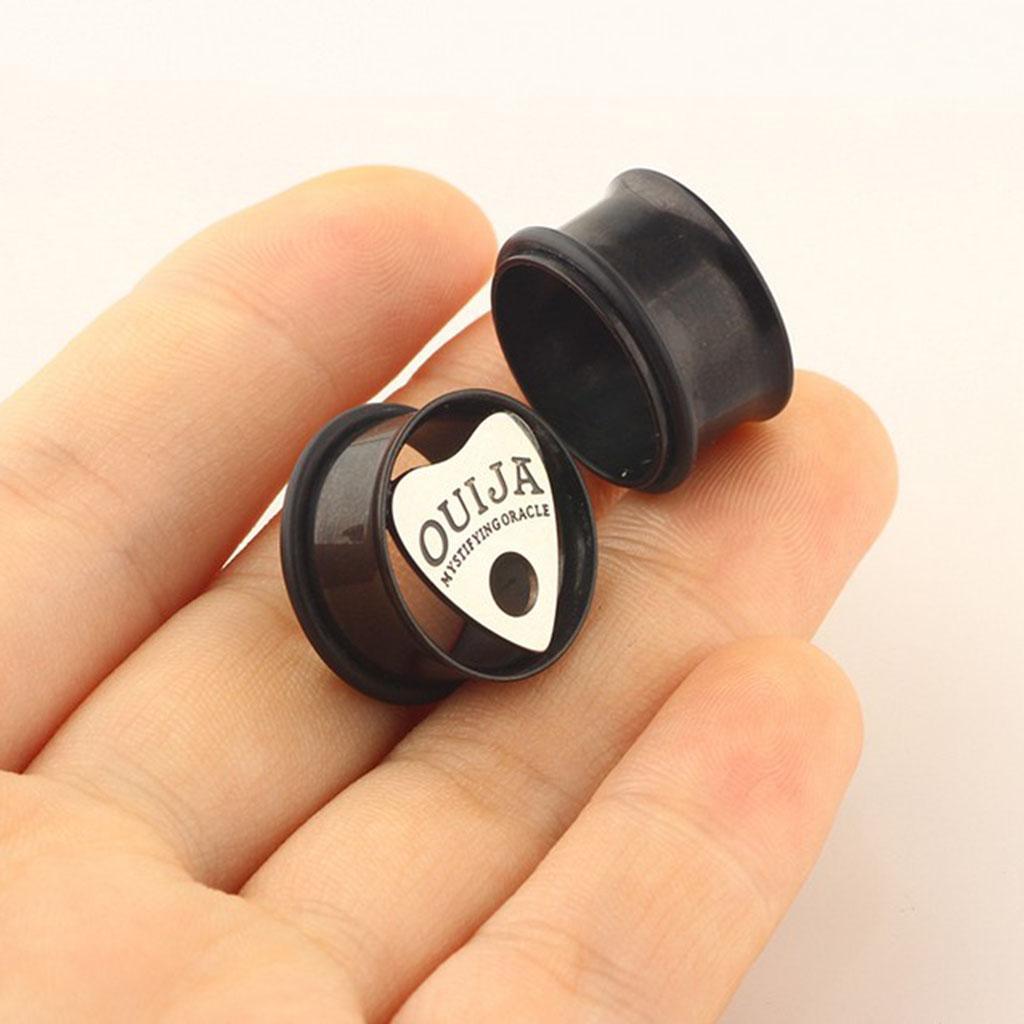 Ear Tunnel Stretching  Stainless Steel Screw Fit Gauge  Expander - 8mm