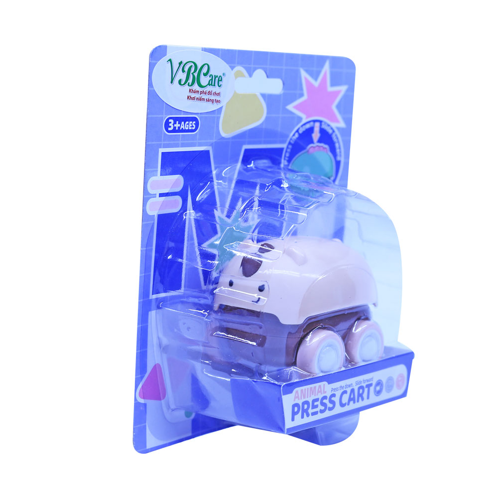 Đồ chơi xe thú mini chạy trớn cho bé VBC-G0086 - GIAO MÀU NGẪU NHIÊN