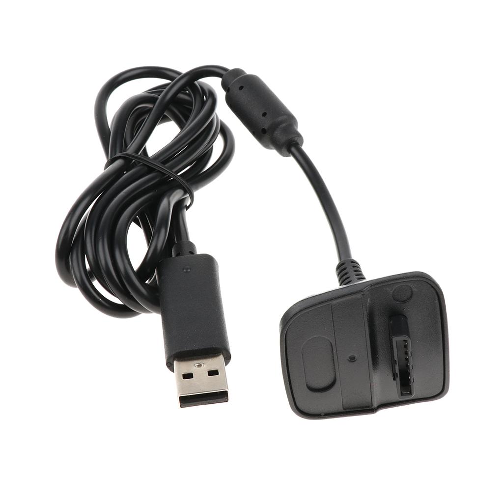 USB Power Charging Cable For Microsoft Xbox 360 Controller Cord Wire 4.92ft
