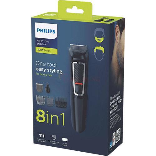 Tông đơ đa năng 8 in 1 Philips MG3730/15 - Hàng chính hãng