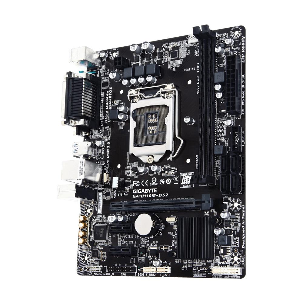 Mainboard GIGABYTE GA-H110M-DS2 - Hàng chính hãng