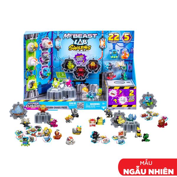 Đồ Chơi Phòng Thí Nghiệm Series 3 - Fusion Chaos - MrBeast Lab 25011 (Mẫu Sản Phẩm Giao Ngẫu Nhiên)