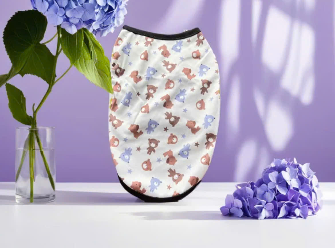 ÁO THUN BA LỖ GẤU CUTE THÔNG HƠI SIÊU DỄ THƯƠNG TỪ 1-5KG DÀNH CHO THÚ CƯNG CHÓ MÈO