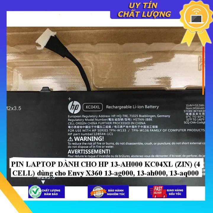 PIN LAPTOP dùng cho HP 13-AH000 KC04XL dùng cho Envy X360 13-ag000 13-ah000 13-aq000 - Hàng chính hãng  MIBAT1539