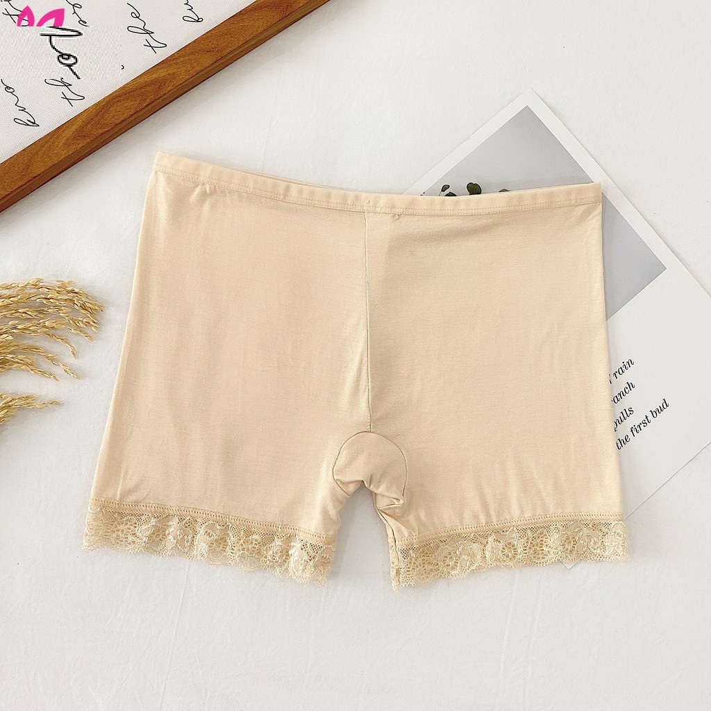 Quần lót mặc váy viền ren