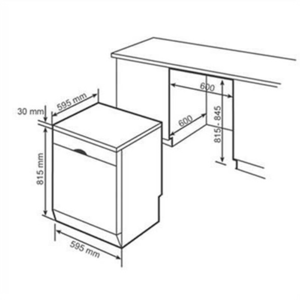 Máy Rửa Chén Bát 14 Bộ Châu Âu BOSCH HMH.SMS8YCI01E - Hàng Chính Hãng