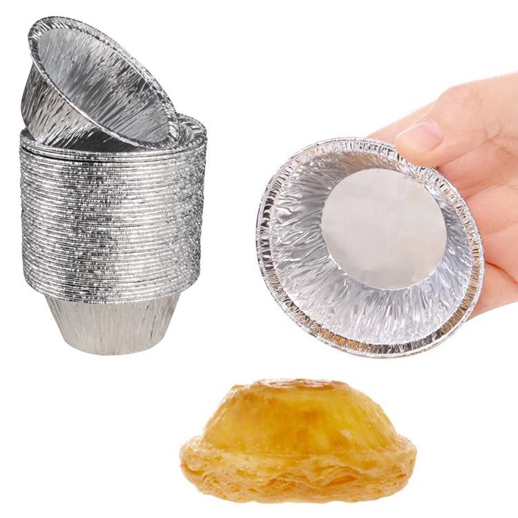 Khuôn giấy bạc nướng bánh - lót bánh tart trứng dùng 1 lần (KGB03)