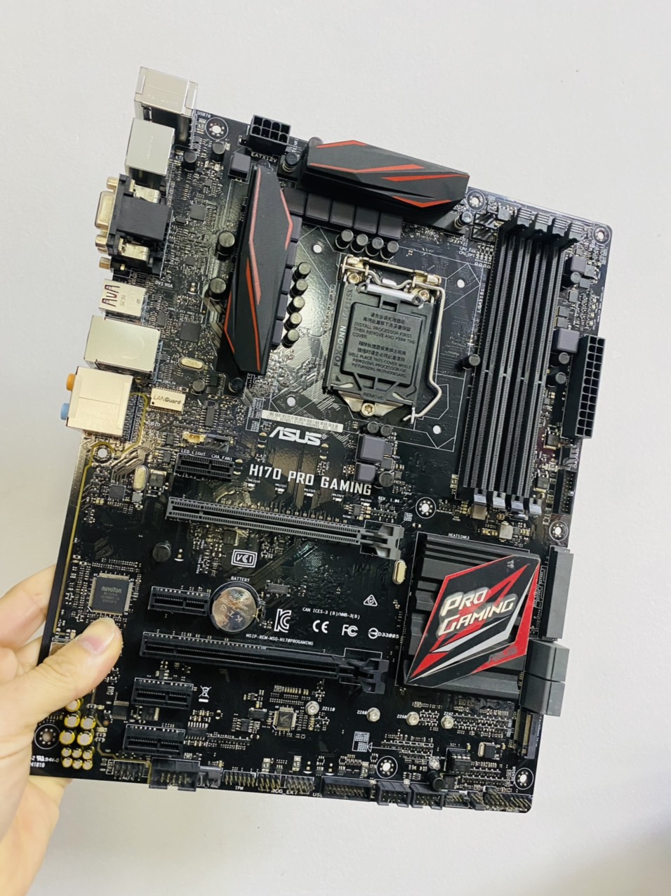 Bo Mạch Chủ (Mainboard) ASUS H170 PRO GAMING (HÀNG CHÍNH HÃNG)