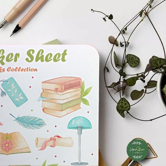 Sticker sheet books collection - chuyên dán, trang trí sổ nhật kí, sổ tay | Bullet journal sticker