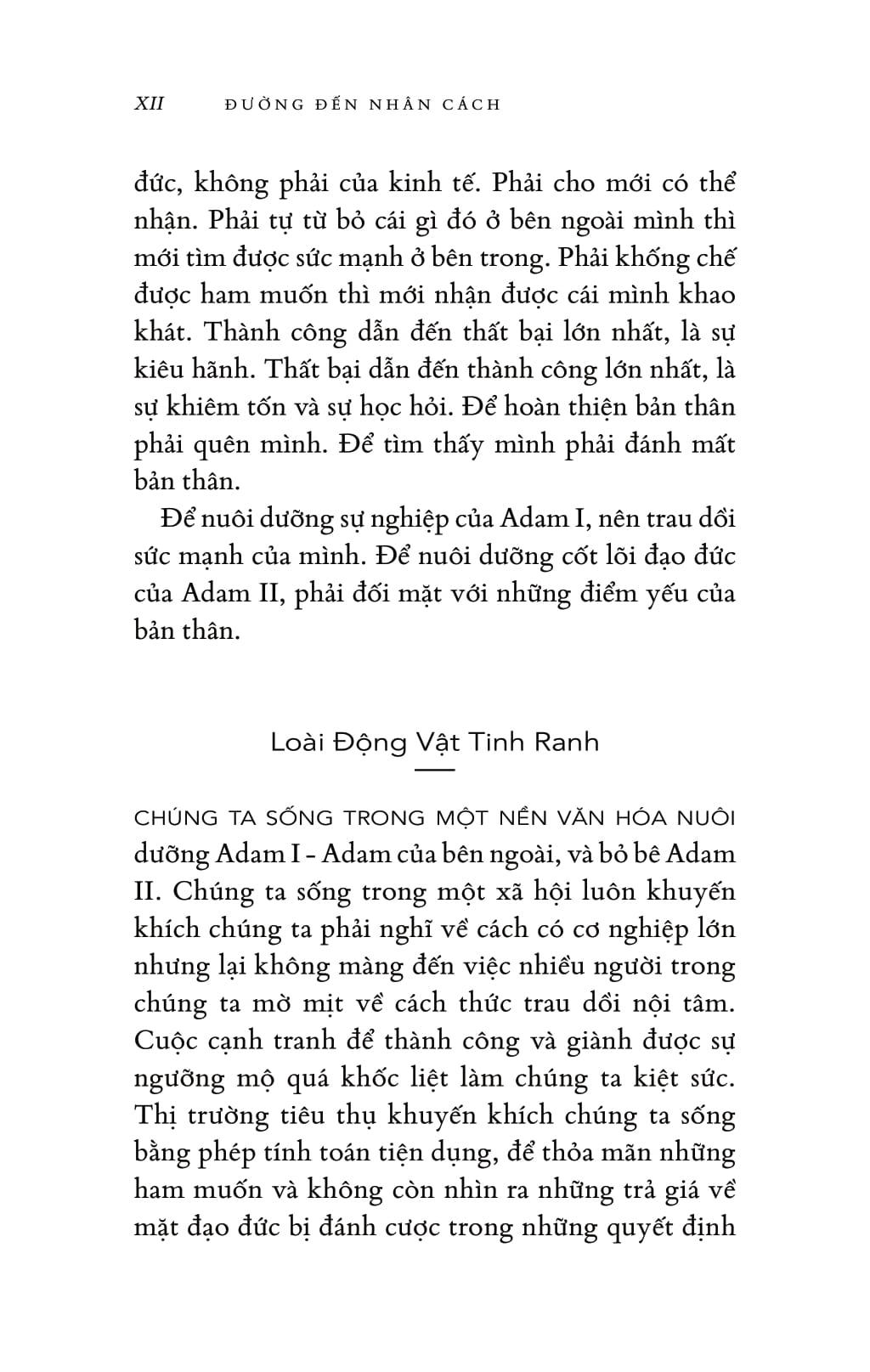 Đường Đến Nhân Cách
