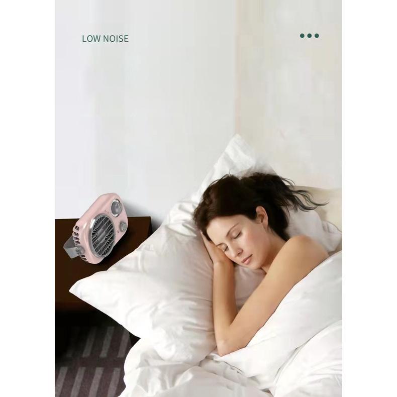 JIASHI Quạt Điện Mini Cầm Tay Kiểu retro Không Ồn Để Bàn Hàng nhập khẩu