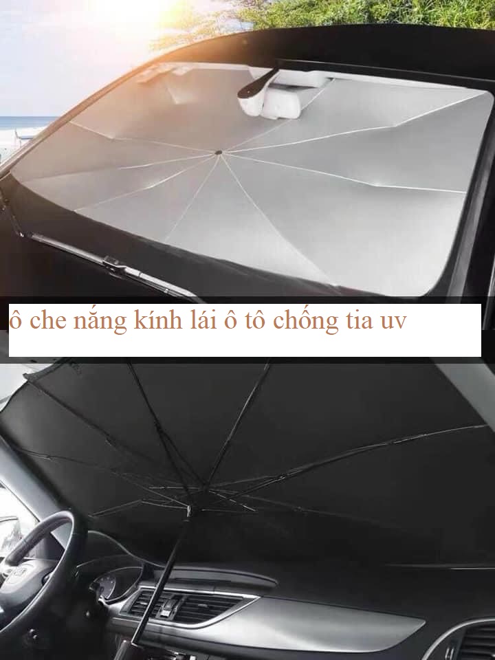 Ô che nắng kính trước xe ô tô  Bảo vệ nội thất Chống tia UV Cao Cấp