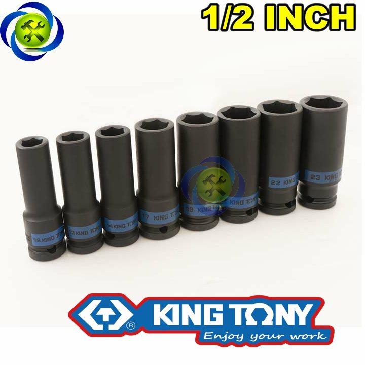 Tuýp đen KINGTONY loại 1/2 dài 80mm - 4435xx từ ZISE 8 - 32mm