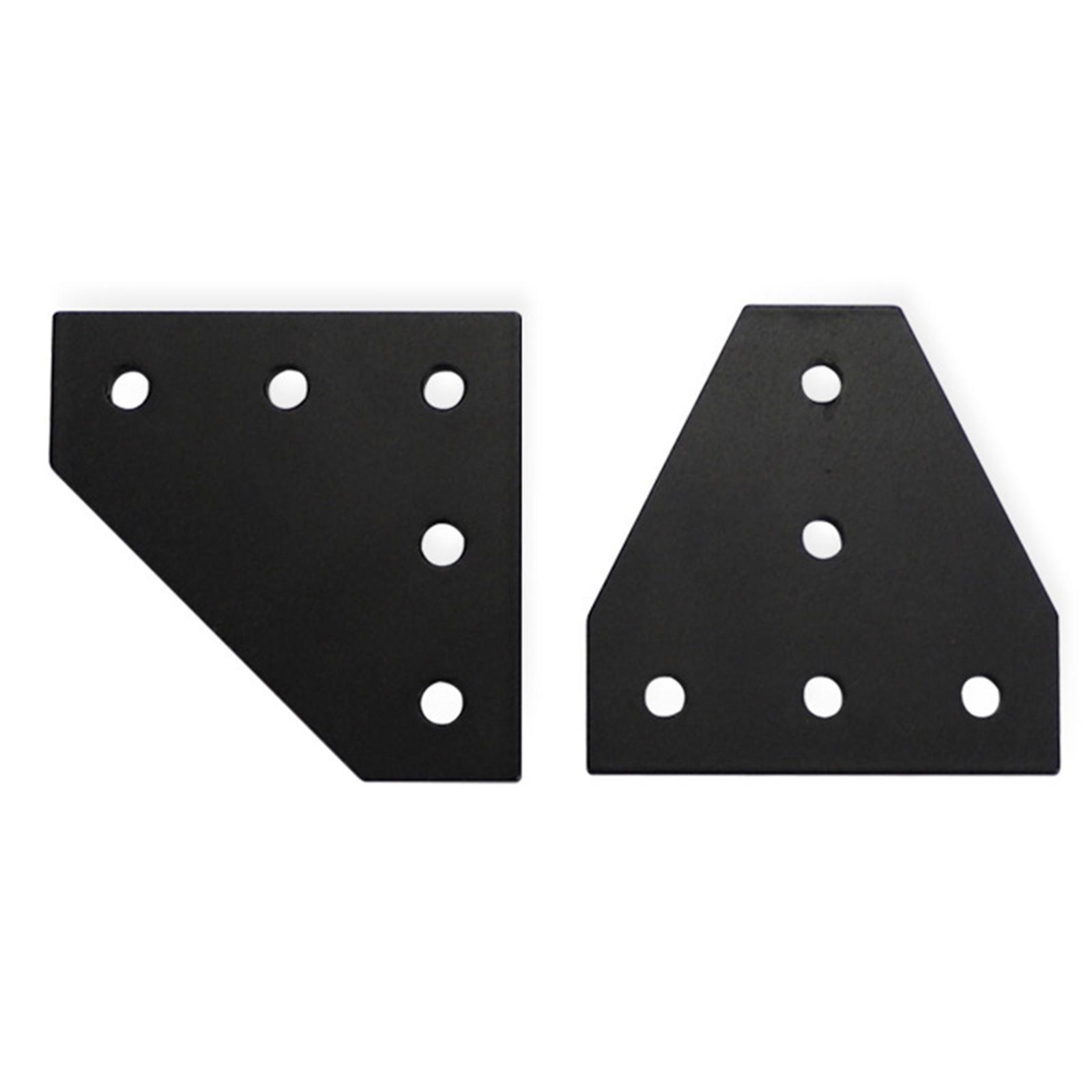 2x 5 Hole Joint Board Plate Joining Plate Bracket for 3D Printer Accessories