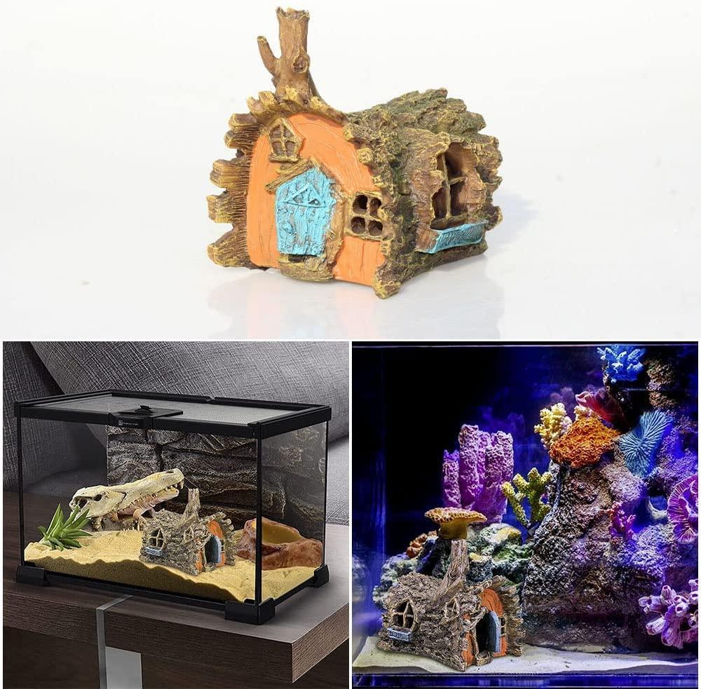 1 mảnh bể cá trang trí, bể cá trang trí nhà, hồ cá nhựa