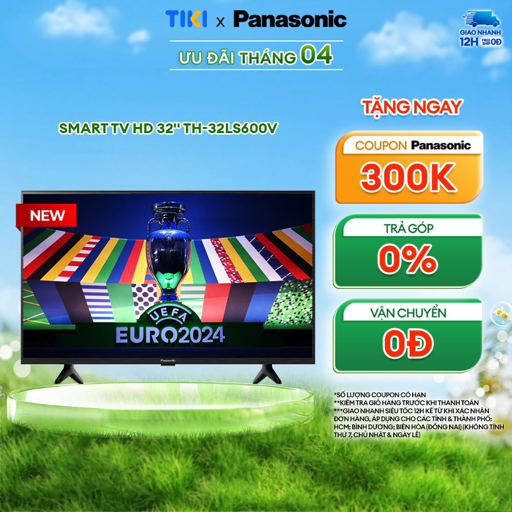 Smart TV Panasonic HD 32 inches TH-32LS600V - Điều khiển giọng nói - Bảo Hành Chính Hãng 24 Tháng