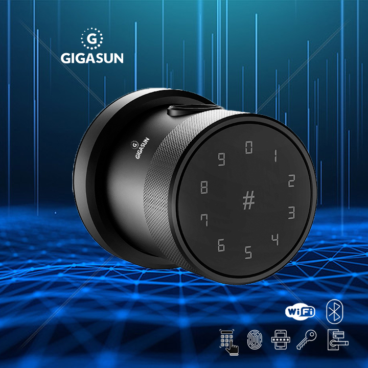 Khóa cửa thông minh ổ tròn GIGASUN X7 - Thiết kế hiện đại