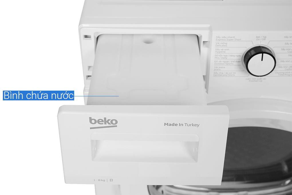 Máy sấy ngưng tụ Beko 8 Kg DU8133GA0W - Hàng chính hãng - Giao toàn quốc
