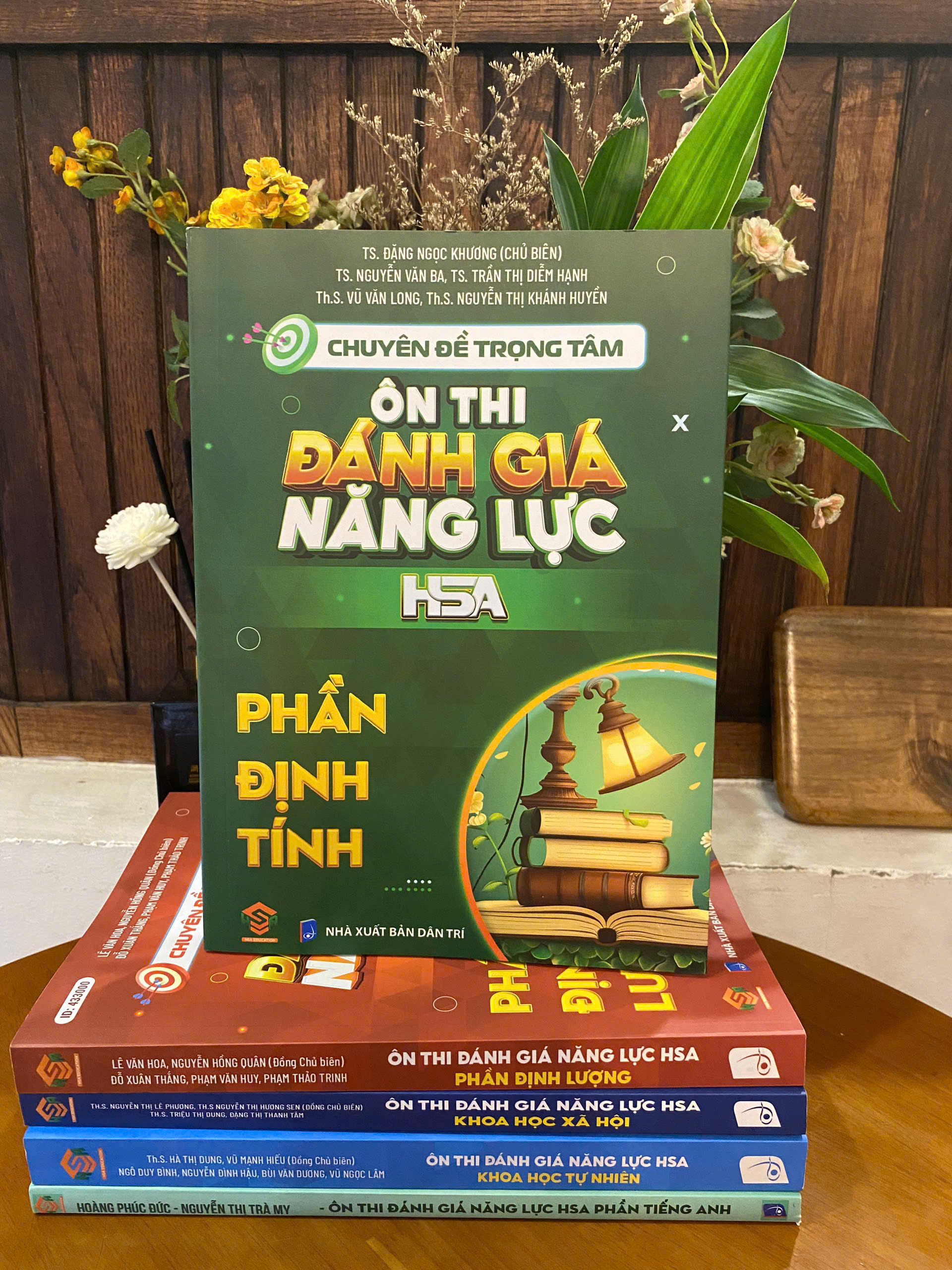 [HSA 2025] Combo 3 Sách ôn thi đánh giá năng lực Hà Nội (Định tính + Định Lượng + Khoa Học Tự Nhiên)