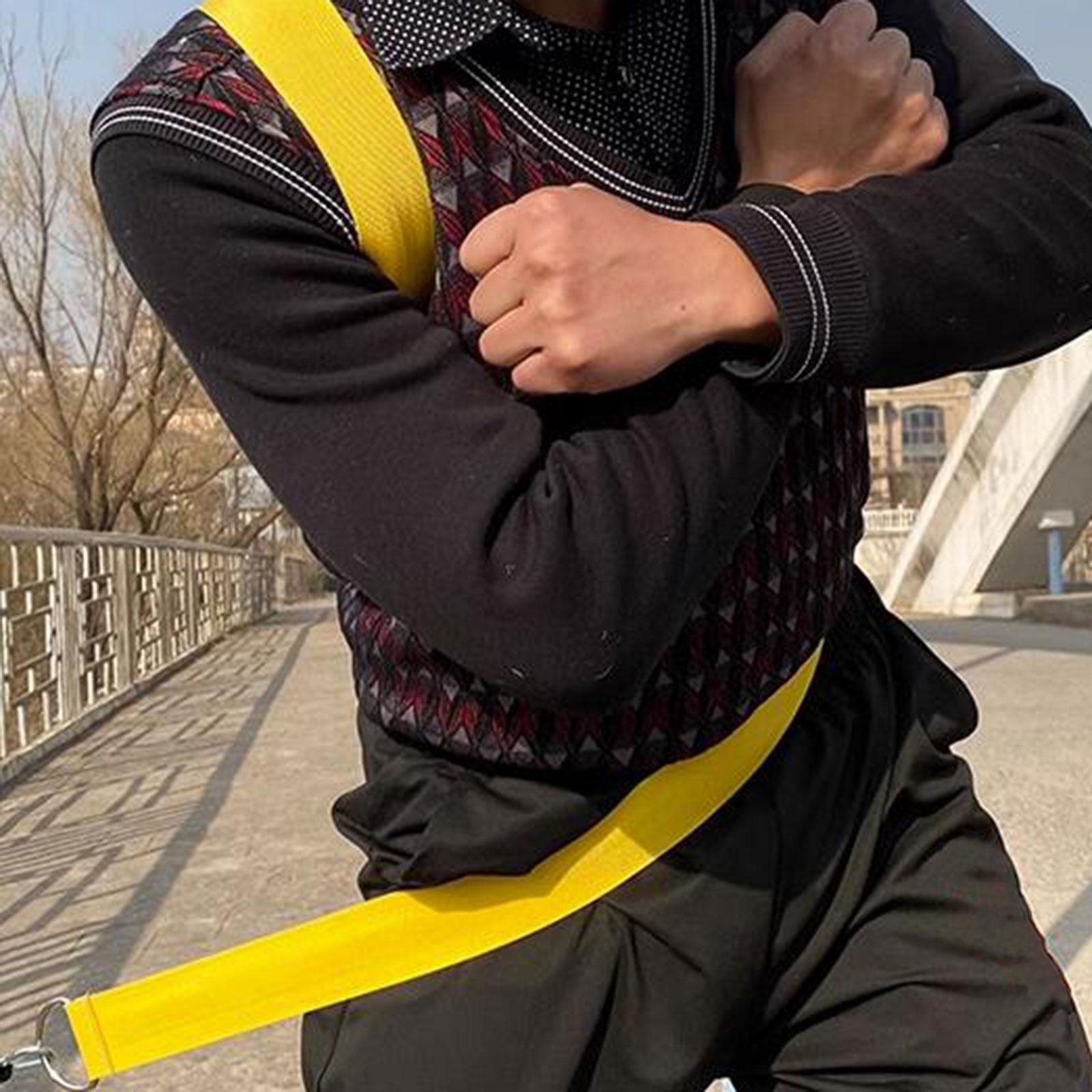 Golf Swing Training Belt Training Aid Nylon Belt Warm up Rope Golf Swing Trainer Correction Tool for Adult Indoor and Outdoor