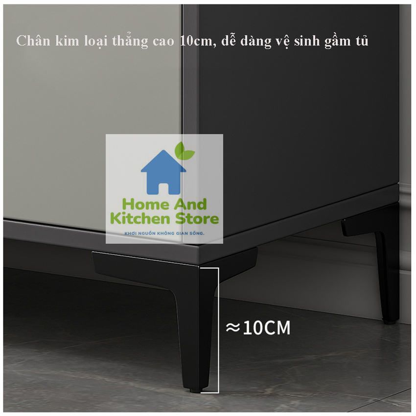 Tủ bếp - tủ trà thông minh tích hợp ĐUN NƯỚC TỰ ĐỘNG giúp thuận tiện khi pha trà, tủ trà di động kèm bếp đun nước